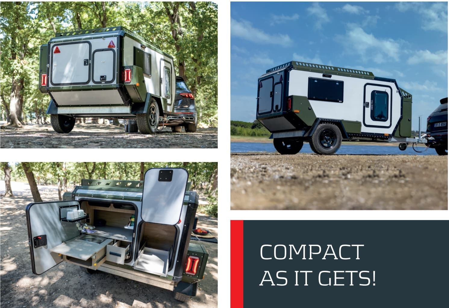 Compact OffRoad Caravan VCAMP-Zero - 10
