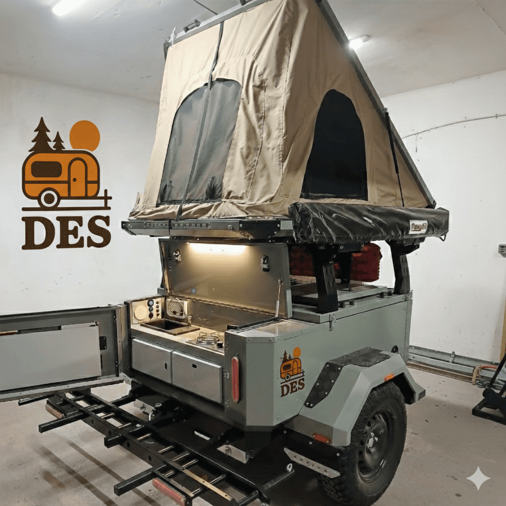 Off-Road Tenttrailer | DakTent | Vouwwagen ⚡