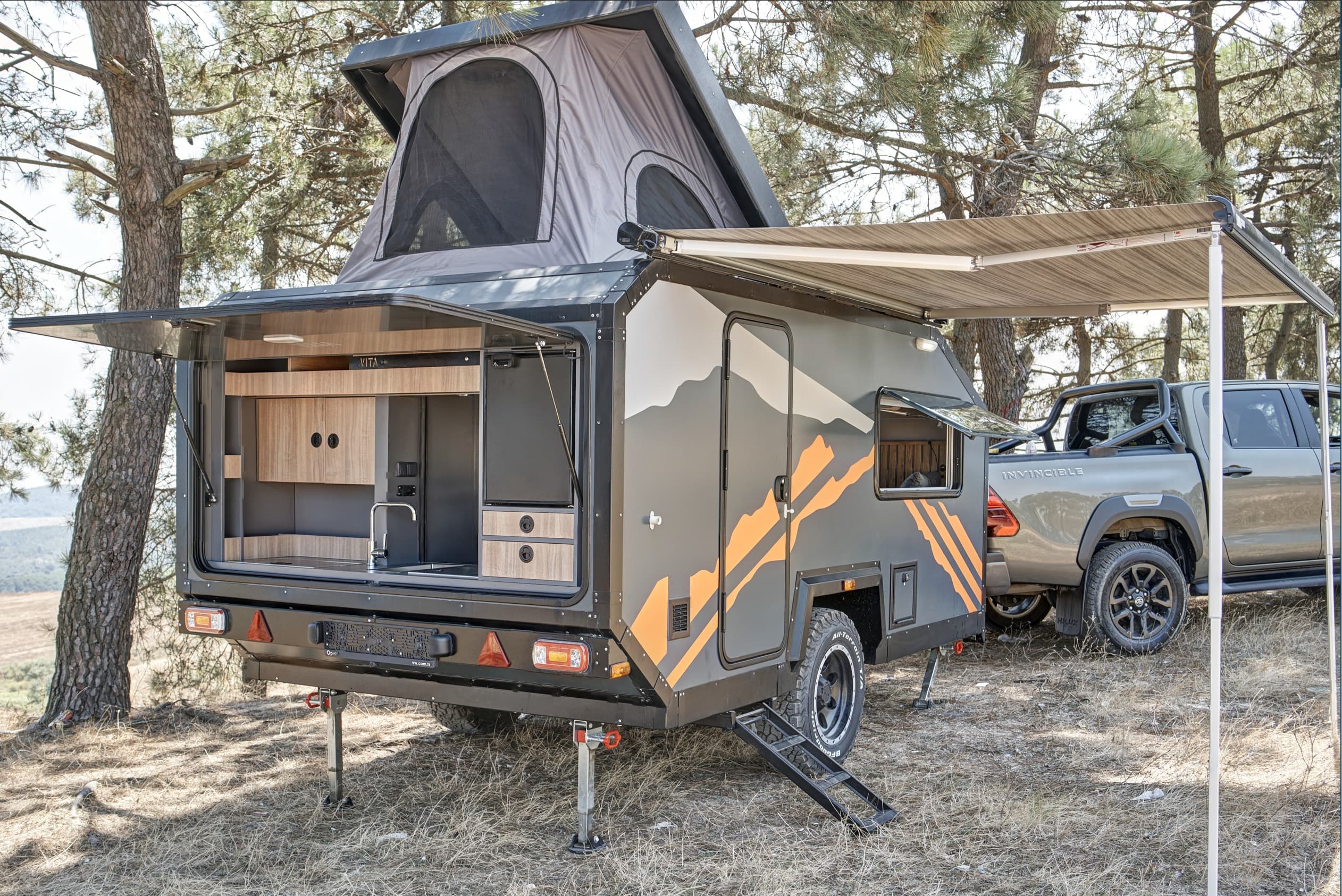 Compact OffRoad Caravan VCAMP-VITA ⚡ - 30